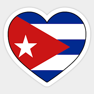 Heart - Cuba _087 Sticker